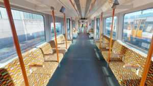 Inside class-710 train arriva rail